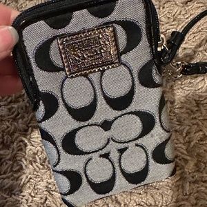 Coach wristlet